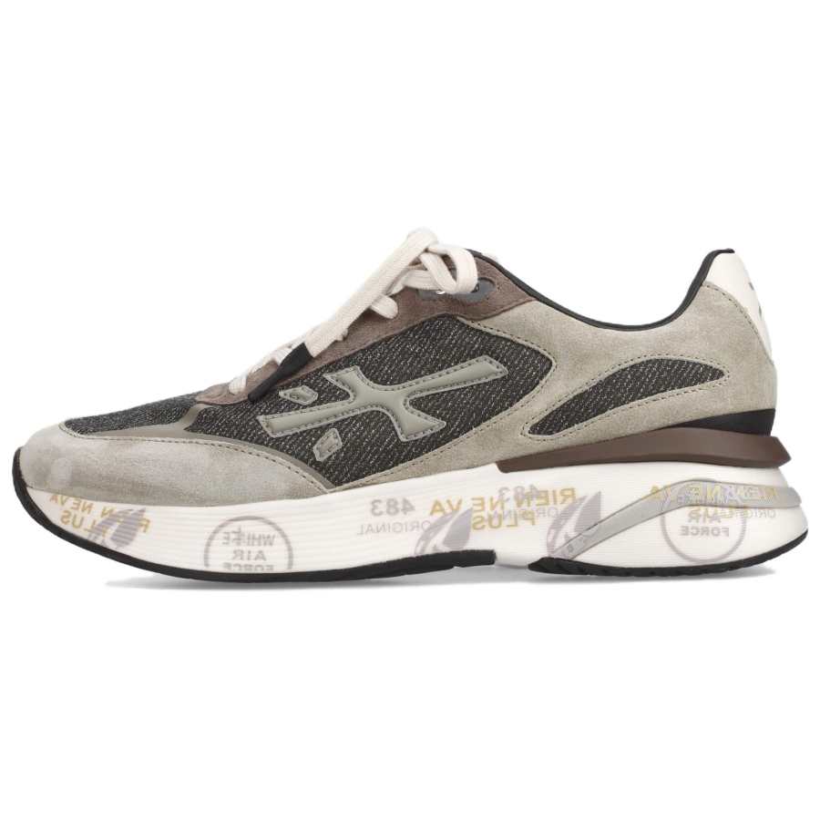 PREMIATA Moerun Nylon Low top Casual Shoes Men's Taupe