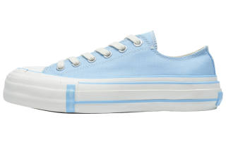 GOOD BAI Canvas Shoes Unisex Low Top Baby Blue