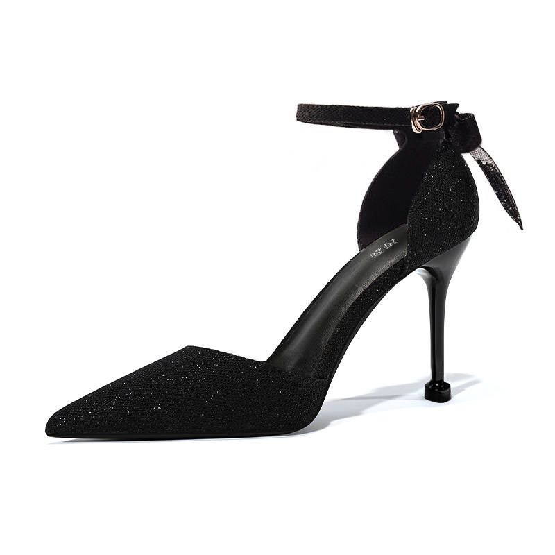 TAOLEI Pu Slim Heel High Heels Women's