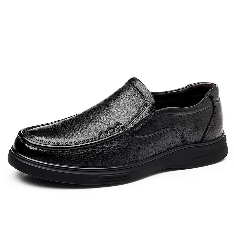 POPULAR ROUSE PR Top Grain Cow Leather Casual Leather Shoes Men's