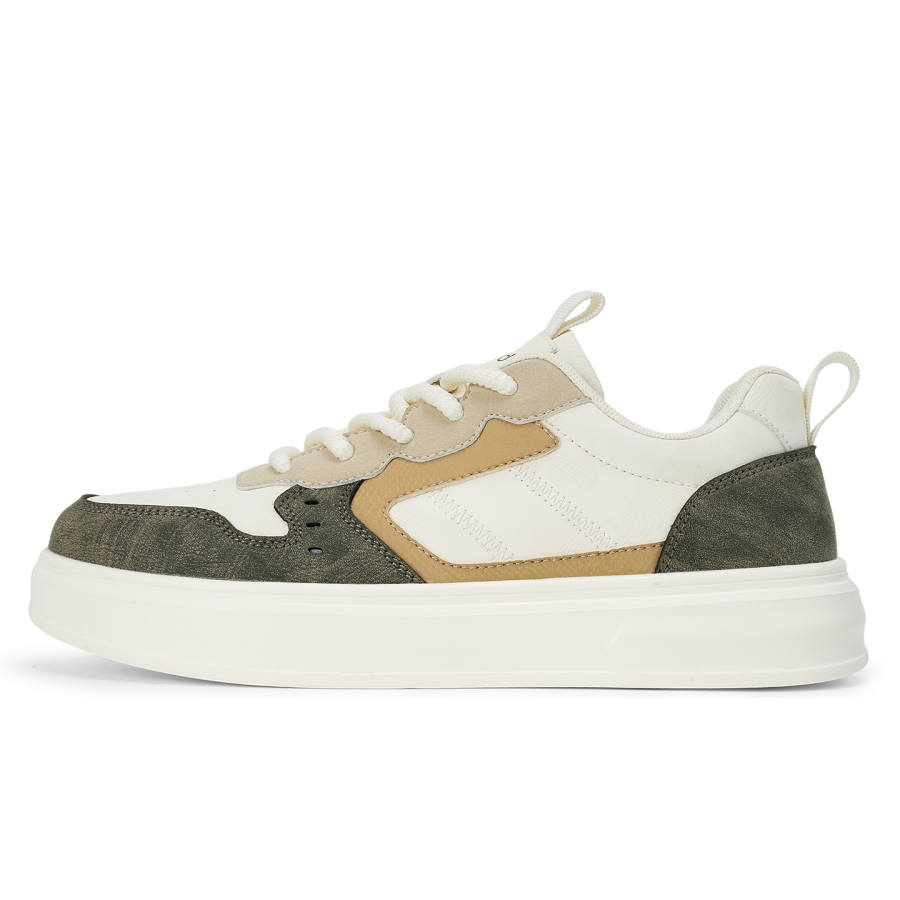Hodo Cushioning Breathable Cushioning Breathable Low top Skateboard Shoes Men's Beige Apricot
