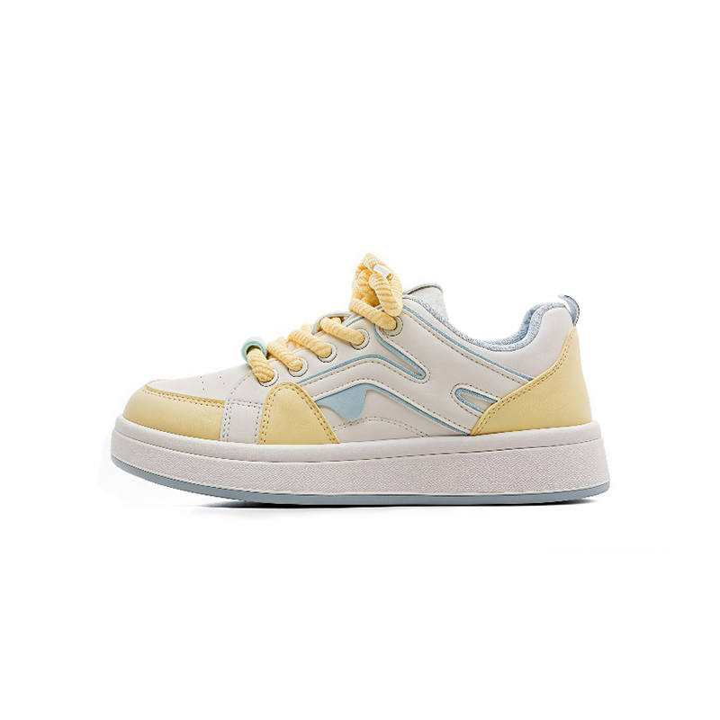 Luji Microfiber Leather Balance Lightweight Balance Lightweight Low top Skateboard Shoes Women's