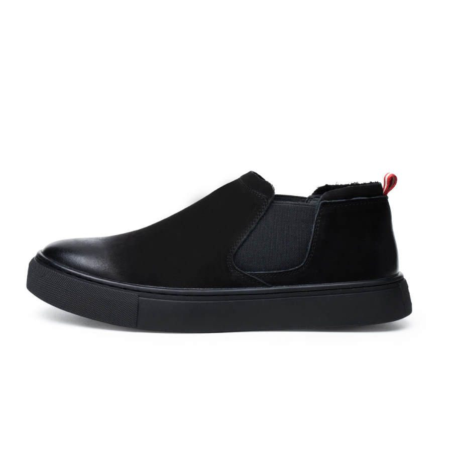 FED Top Grain Cow Leather Slip Resistant And Breathable Height Increasing Low top Skateboard Shoes Men's