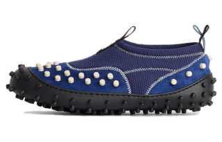 Sunnei Leather Low top Casual Shoes Unisex Blue