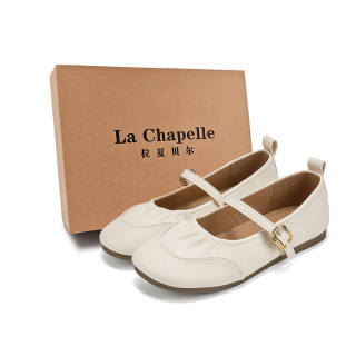 La Chapelle Casual Single Shoes Women's Beige