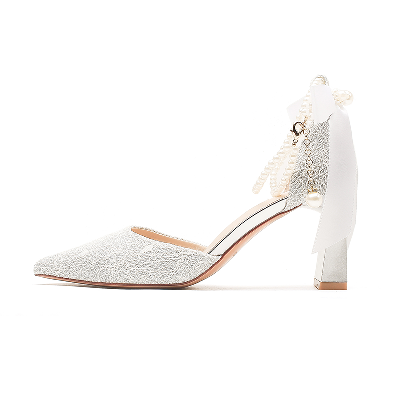 QITUMAUL Chunky Heel High Heels Women's