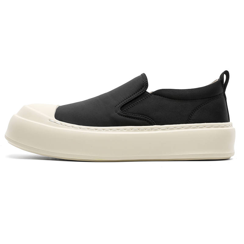 V05 V05 Microfiber Leather Low top Skateboard Shoes Men's Black