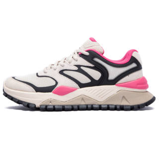 CHCH Casual Shoes Women's Low Top Pink/Yellow