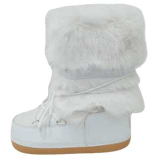 Mooreyu Atelier Thermal Crew Snow Boots Women's White