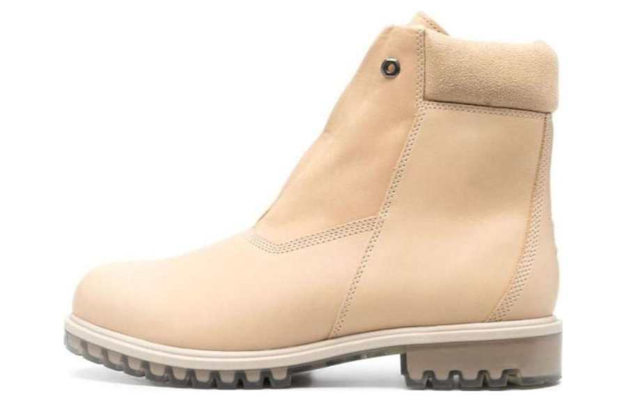 A-COLD-WALL* Timberland x A COLD WALL* Leather Ankle Boots Men's Beige