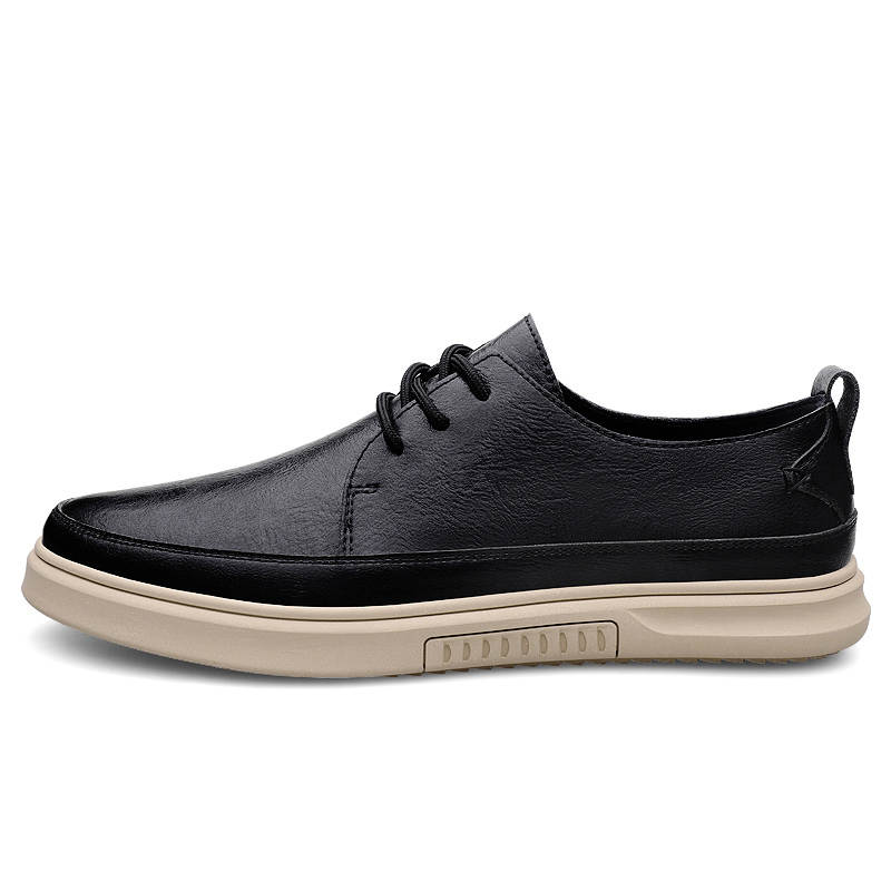 Mansion bull GONGNIUSHIDI Cow Split Leather Casual Shoes Men's