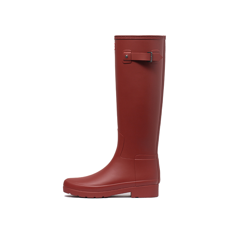 HUNTER HUNTER Refined Rain Boots Women's Military Red