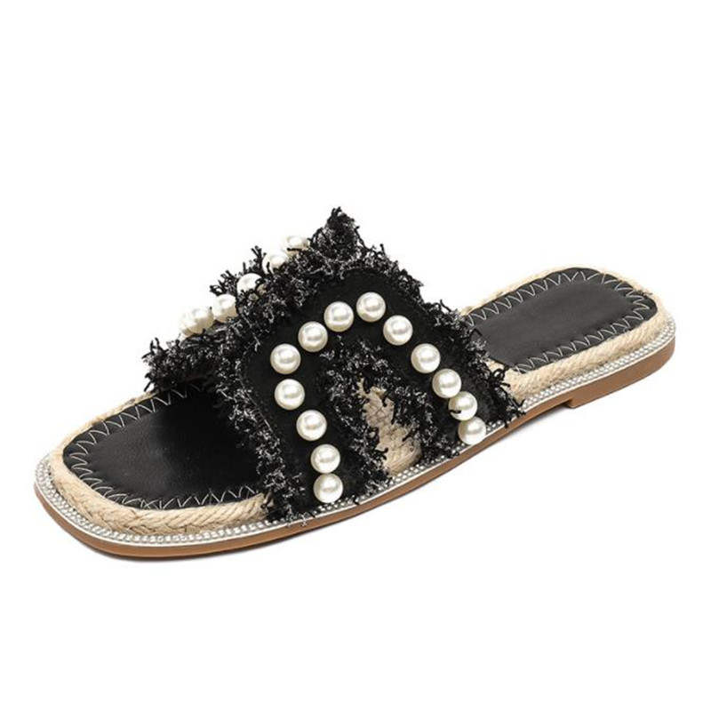 TATAYA Rubber Sole Abrasion Resistant Abrasion Resistant Slide Slippers Women's