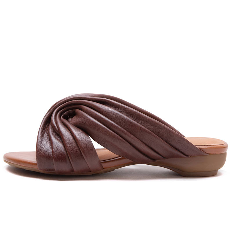 JIEZHOU Rubber Sole Slide Slippers Women's