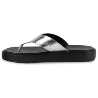 INJOYLIFE Abrasion Resistant Slip Resistant Flip Flops Unisex Silver