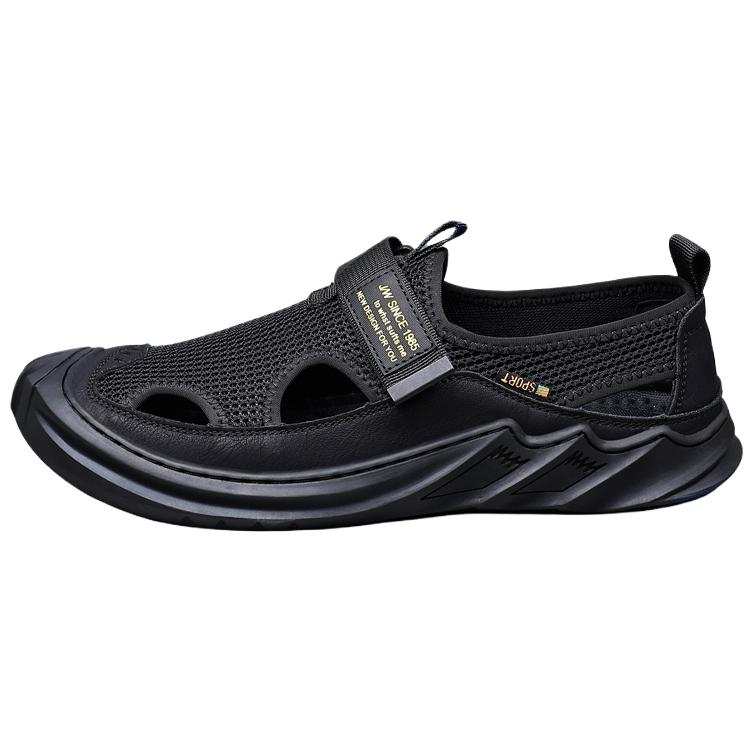 CKVUSAMG Top Grain Cow Leather Low top Casual Shoes Men's Black