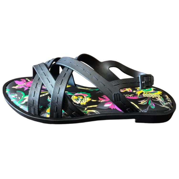 Melissa JASON WU x MELISSA Minimalist Fashion One Strap Sandals Women's Black
