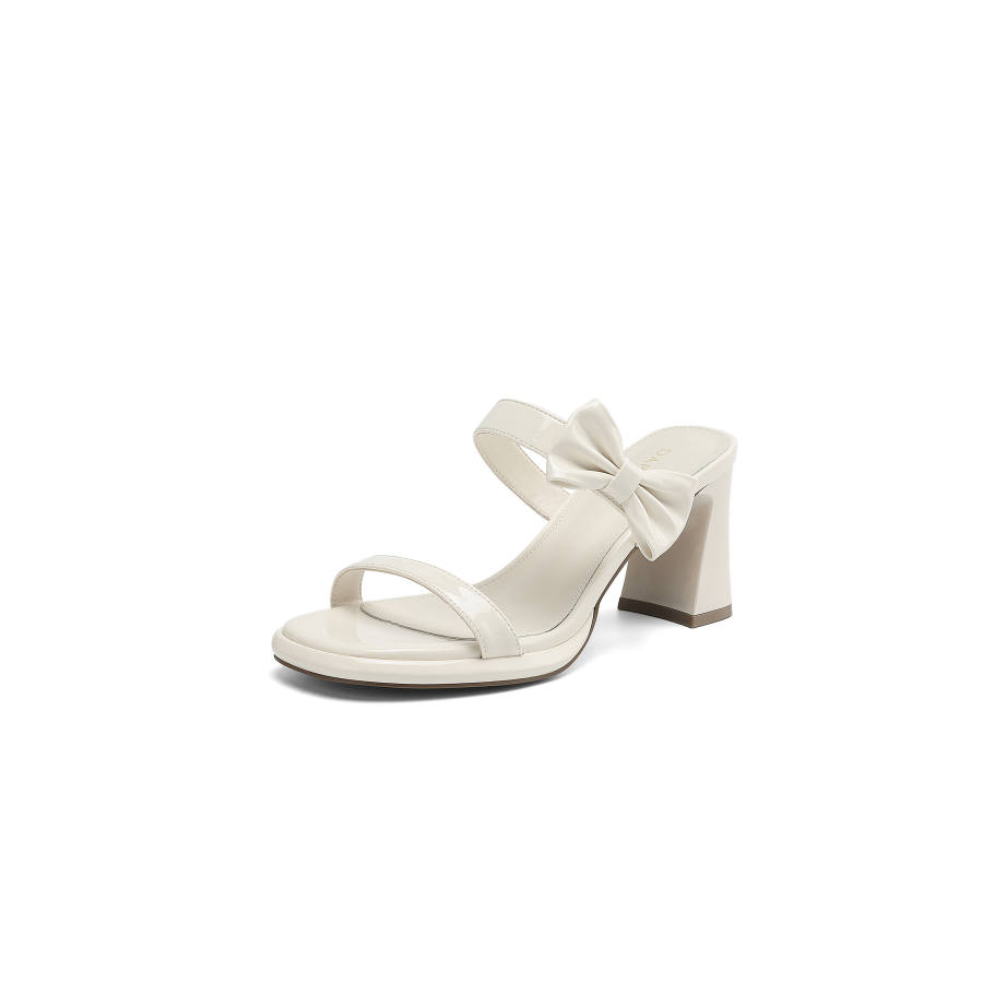 DAPHNE DAPHNE Slide Slippers Women's Beige