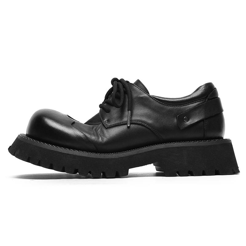 WEISHIBANGWEI WEISHIBANGWEI Microfiber Leather Casual Shoes Men's Black