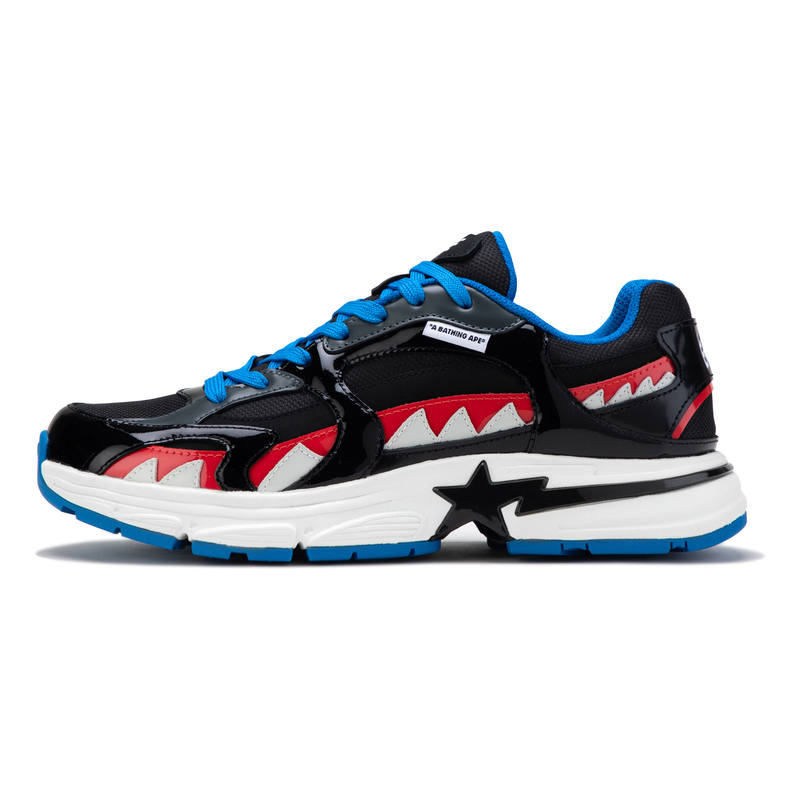 A BATHING APE Cow Leather Low top Casual Shoes Men's