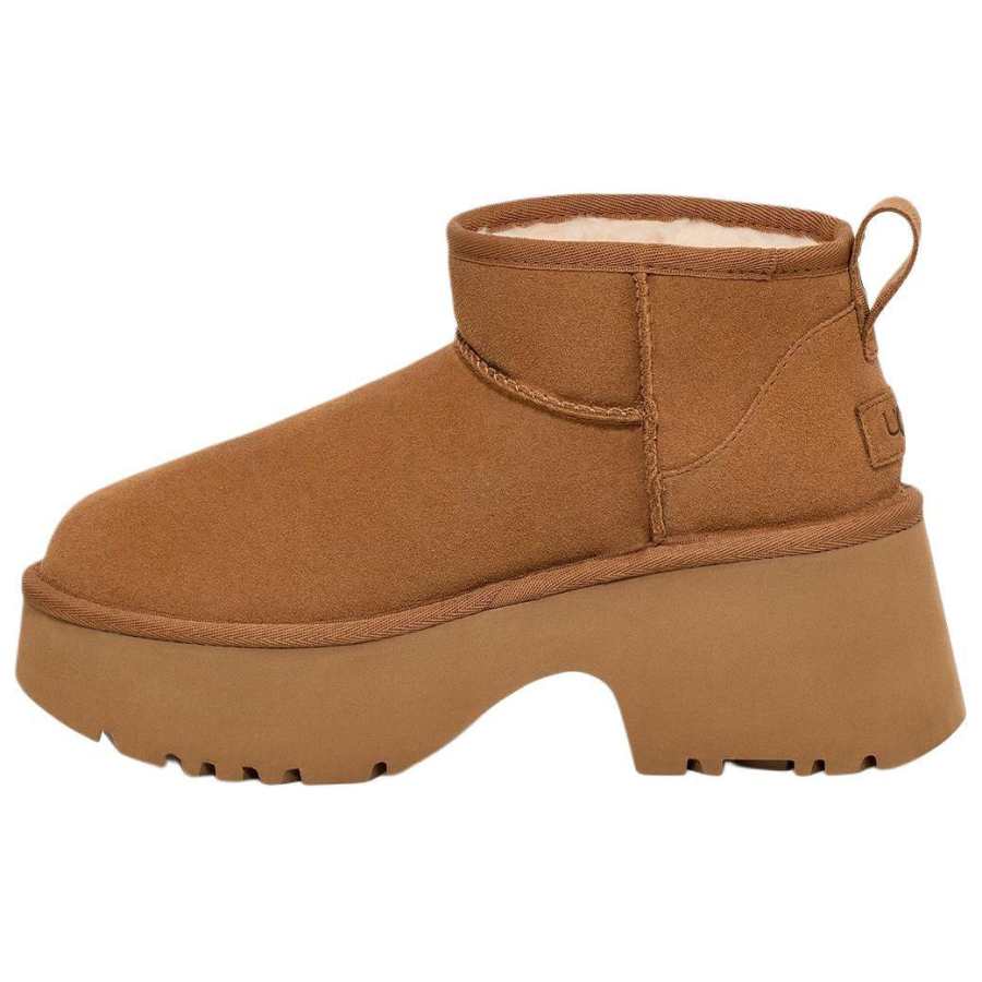 UGG UGG Classic Ultra Mini New Heights Boot Chestnut Women's