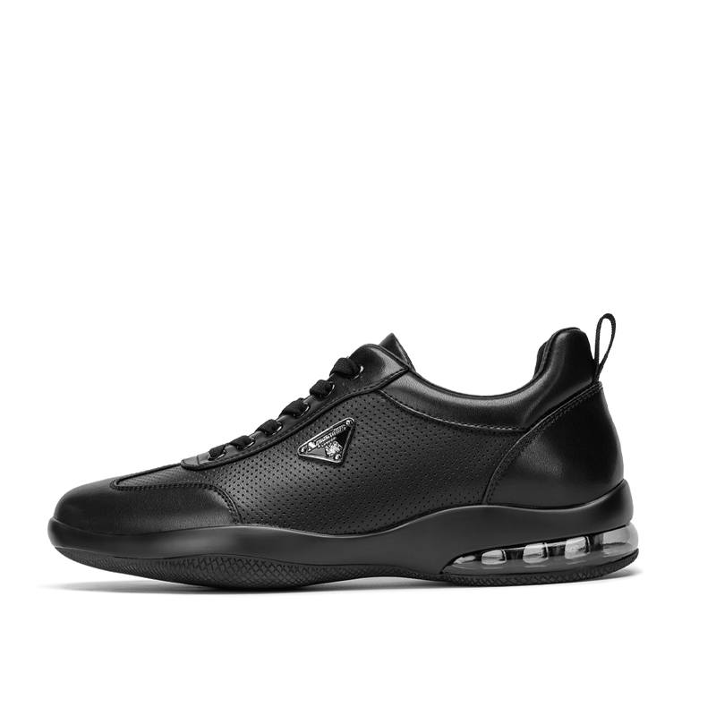 AQUASCUTUM Cow Leather Abrasion Resistant Abrasion Resistant Cushioning, Slip Resistant, Height Increasing, Lightweight
