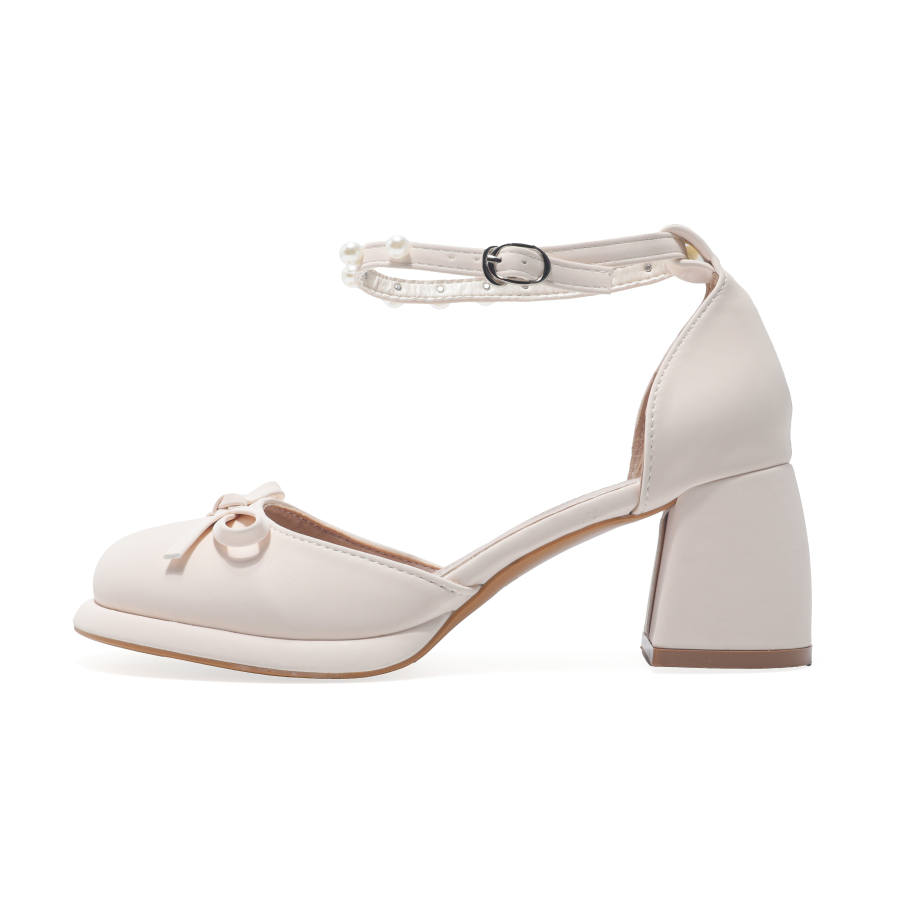 DANGLIANG High Heels Women's Black, Beige, Pink