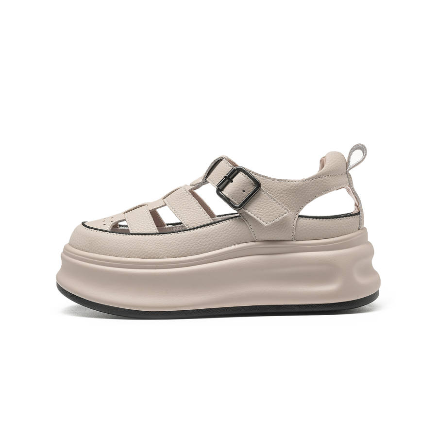 CARDANRO Cow Split Leather Slip Resistant Abrasion Resistant Casual Shoes Women's