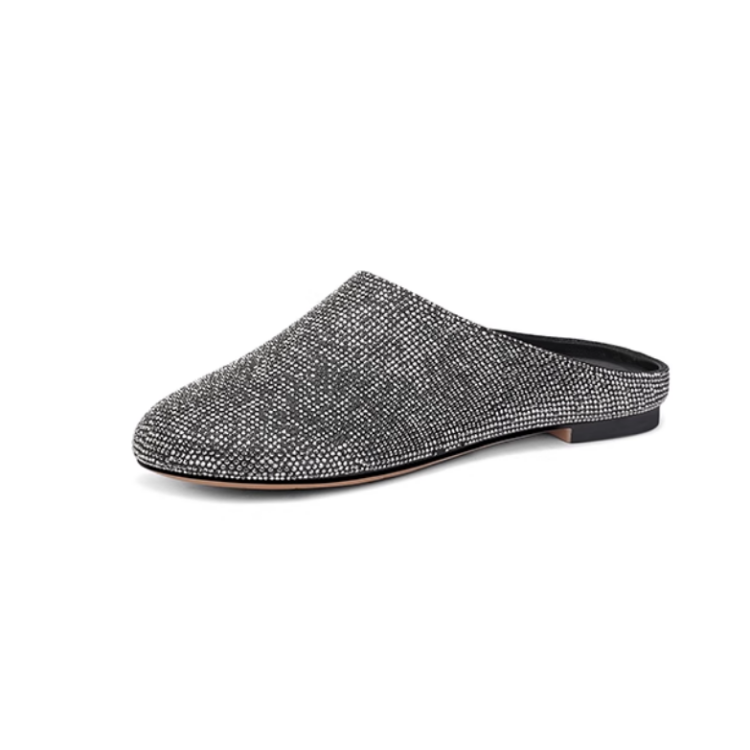 JESSICA SOPHIA Rubber Sole Slip Resistant Slip Resistant Closed Toe Slippers Women's