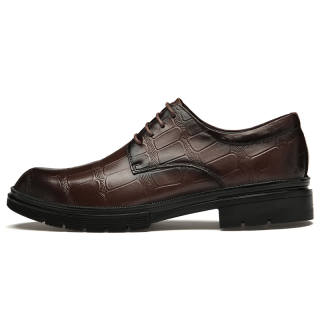DILIKAN Dress Shoes Men's Low Top Black/Brown