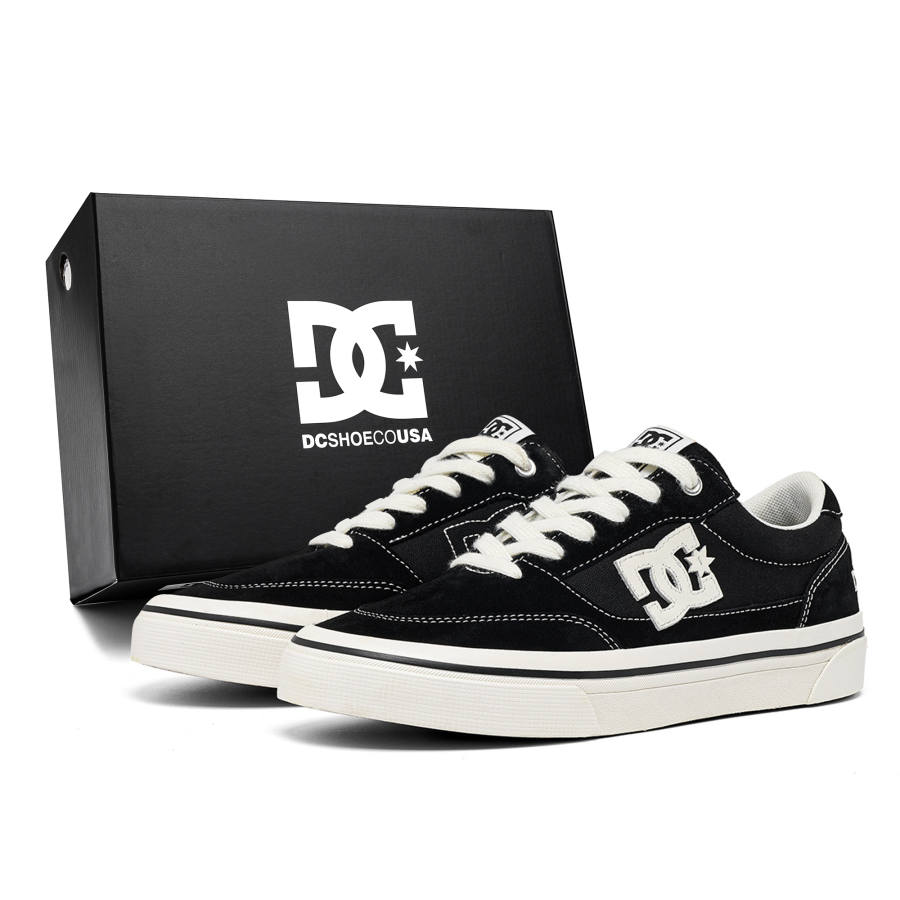 DCSHOES CANVAS CAS Abrasion Resistant Low top Skateboard Shoes Unisex