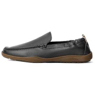 Senda Casual Leather Shoes Men's Low Top Blue, Black, Gray