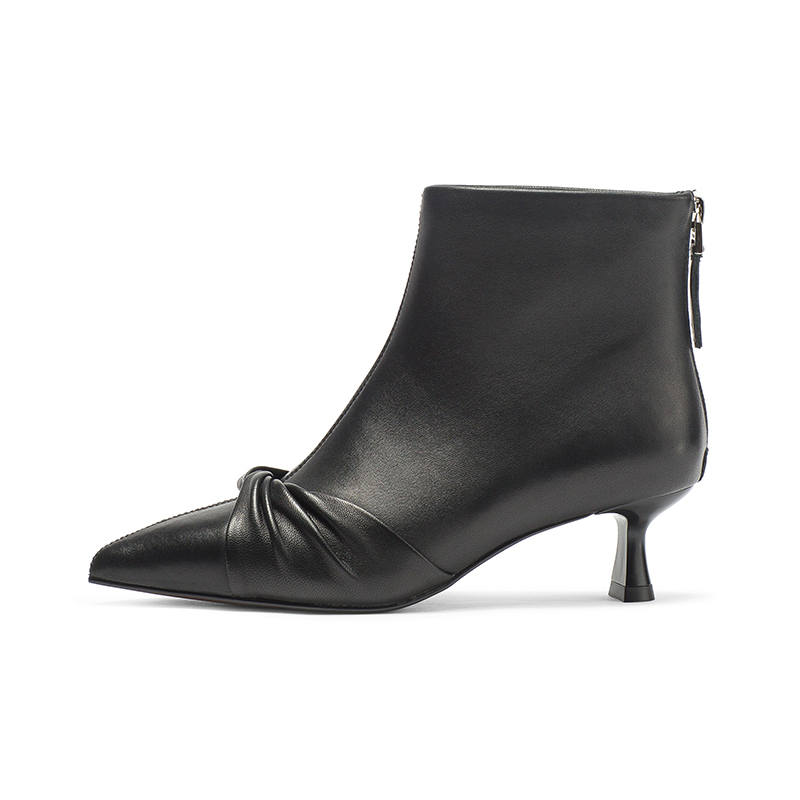 Coup De Foudre Sheepskin Ankle Boots 5CM Women's