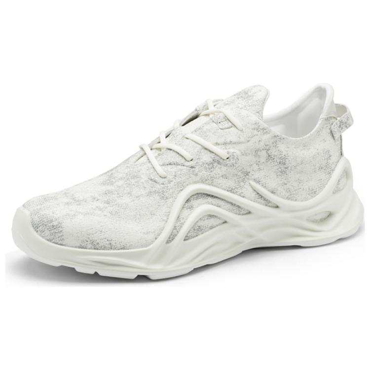Ecco BIOM INFINITE Cow Leather Low top Outdoor Shoes Men's Neon White