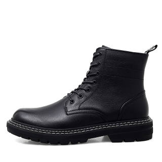 XIBUGONGYANG Combat Boots Unisex Black