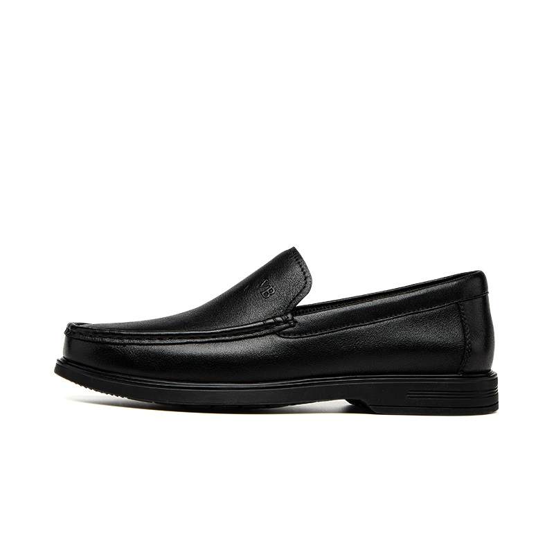VICKI BROWN Business Casual VICKI BROWN Cow Leather Casual Shoes Men's Black