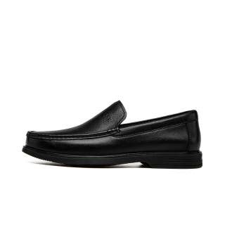 VICKI BROWN Business Casual VICKI BROWN Cow Leather Casual Shoes Men's Black