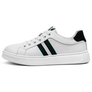 PALMPOLO Top Grain Cow Leather Low top Skateboard Shoes Men's