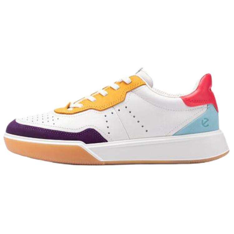 Ecco Street Shoe Collection Cow Leather Low top Casual Shoes Women's Multicolor
