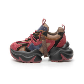CHOVO Cow Leather Cushioning Breathable Height Increasing Thermal Cushioning Breathable Height Increasing Thermal