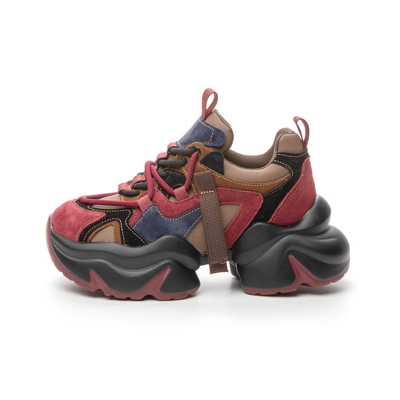 CHOVO Cow Leather Cushioning Breathable Height Increasing Thermal Cushioning Breathable Height Increasing Thermal
