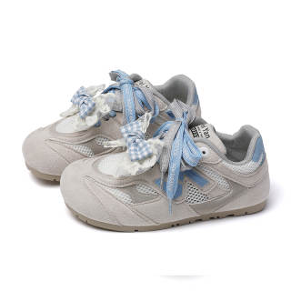 OLDDESIRE Low top Casual Shoes Women's Gray Blue