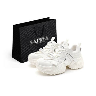 Safiya Cushioning Abrasion Resistant Cushioning, Wear Resistant Low top Chunky Sneakers Women's