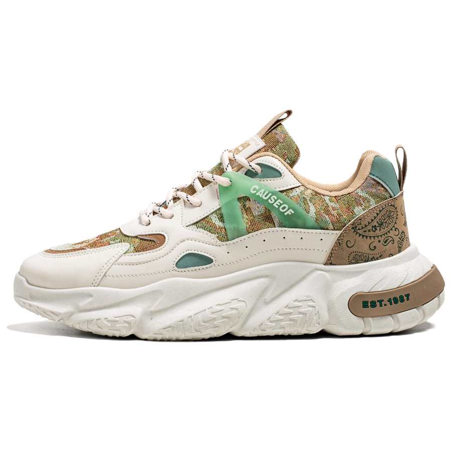 DAOTUSEN Synthetic Leather Abrasion Resistant Abrasion Resistant Low top Casual Shoes Men's