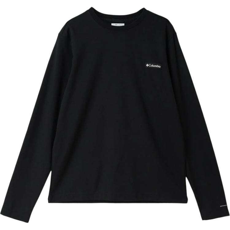 Columbia T Shirts Men's Black Crew Neck