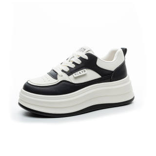 WEIMEIZHIMI Microfiber Leather Height Increasing Height Increasing Low top Casual Shoes Women's