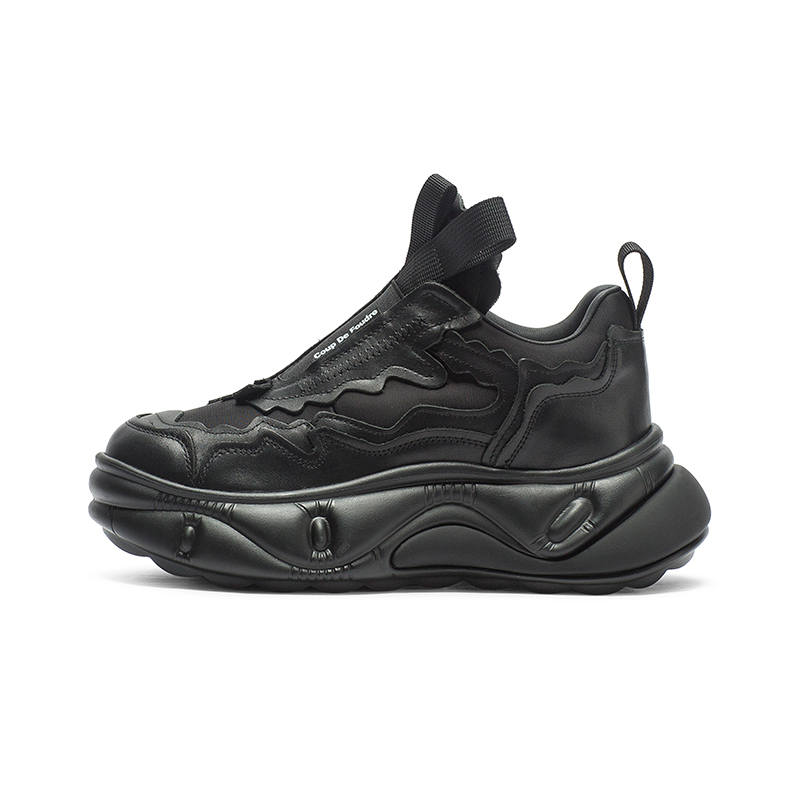 Coup De Foudre Leather Low top Chunky Sneakers Women's