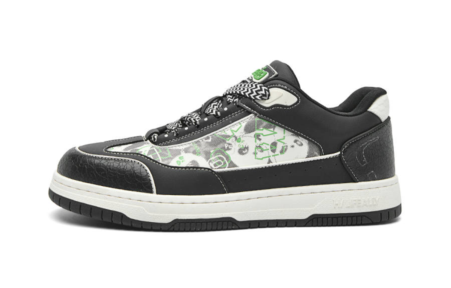 HLA Panda Wowo Collection Low top Skateboard Shoes Men's