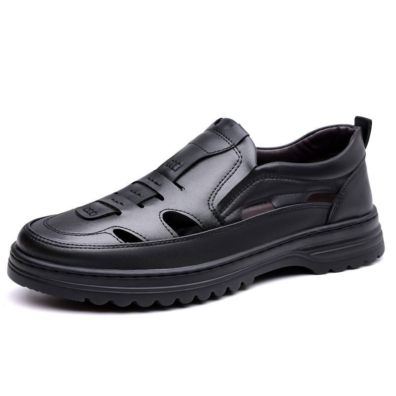POPULAR ROUSE PR Cow Leather Low top Casual Shoes Men's
