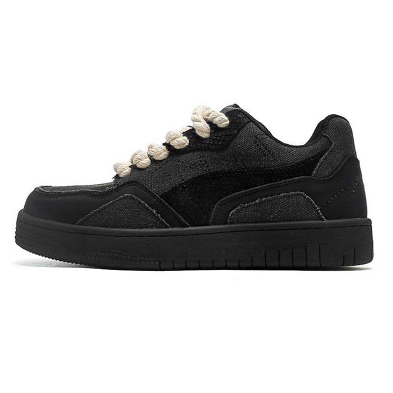 MODENGPAN MODENGPAN Low top Skateboard Shoes Unisex Black